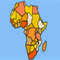 Erdkundespiel - Afrika - Puzzle Spiel