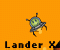 Lander X -  Aktion Spiel