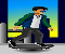 Hausdach Skater - Sportspiele Spiel