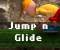 Springe und rutsche - Arkade Spiel